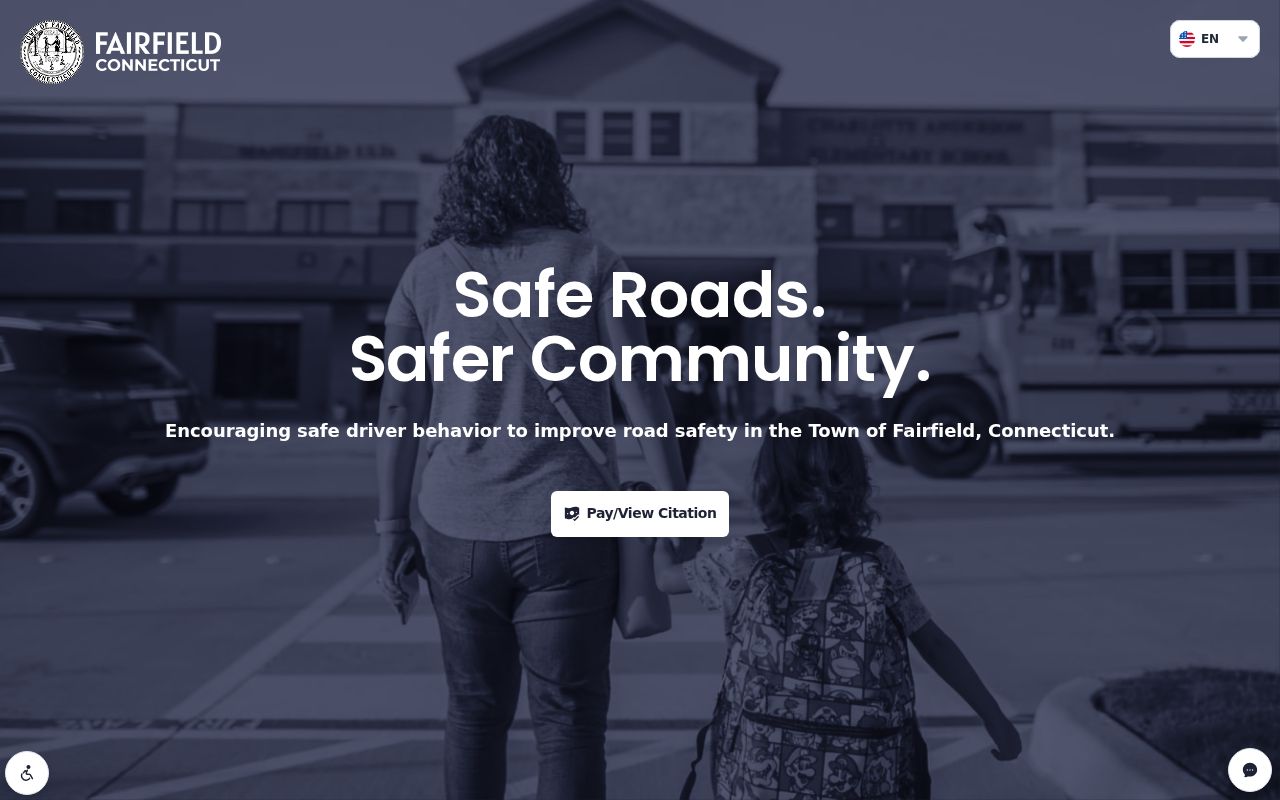 Fairfield automated traffic enforcement civil citation portal